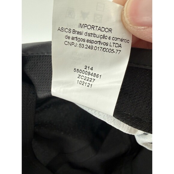 Asics Lite Show Cap  Performance Black pattern Running, Unisex Size OS - Picture 7 of 9